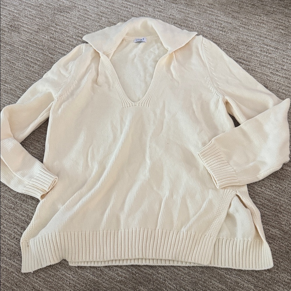 Leset James V Neck sweater - Picture 2 of 9